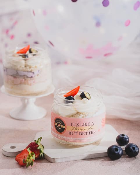 Mix berry jar