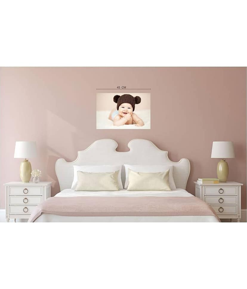 Asmi Collection Smiling Baby-set of 2 Vinyl Wall Poster Without Frame view 2