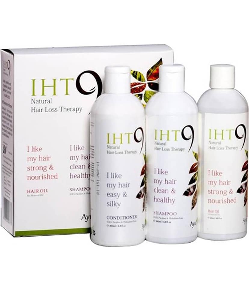 Lass Naturals Iht 9 Anti Hair Loss Kit 600Ml