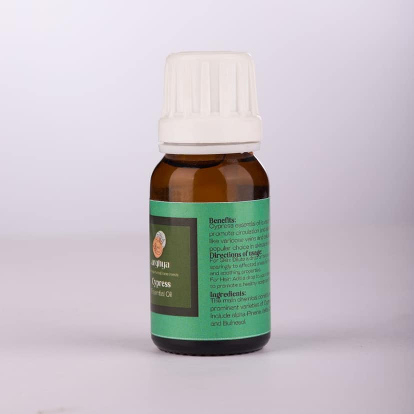 arghya Cypress Essential Oil - Handmade Herbal Home Needs view 3
