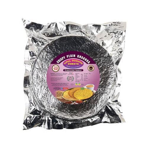 VIPUL DUDHIYA SWEETS Plain Khakhra, 400 gm