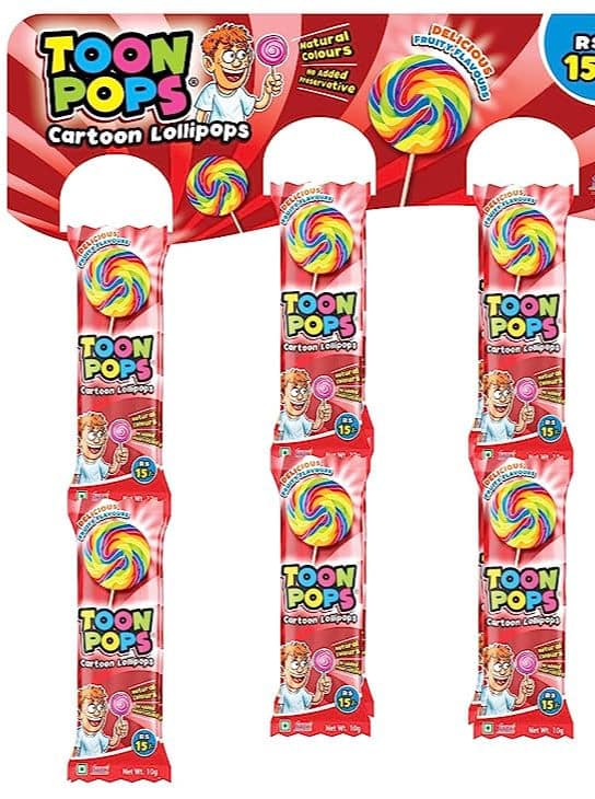 TOONPOPS 1.5" Round, 10 gm - Pack of 12
