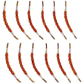 (Pack of 12) CHARKEE Fancy 12 Bhaiya Bhabhi Rakhi (Multicolour)