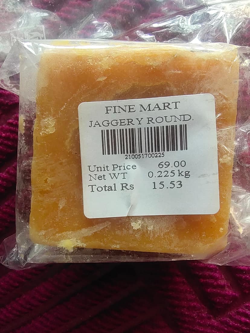 Jaggery round