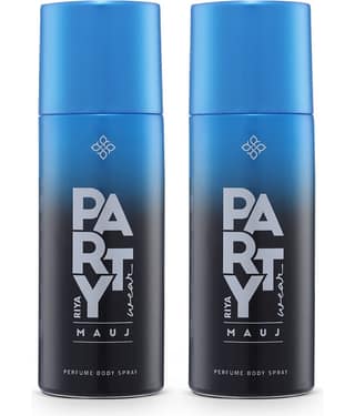 Riya Party Wear Mauj combo Perfume Body Spray Deodorant Spray for Men 300 ml ( Pack of 2 )