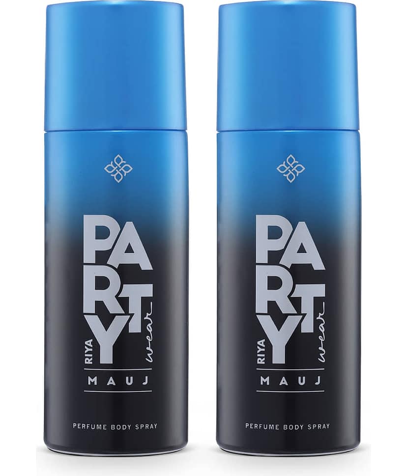 Riya Party Wear Mauj combo Perfume Body Spray Deodorant Spray for Men 300 ml ( Pack of 2 )