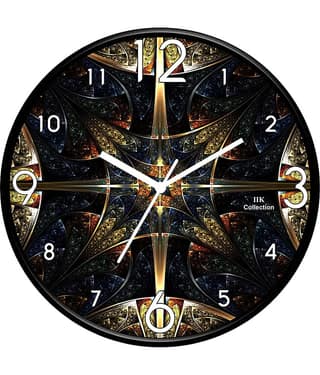 IIK COLLECTION - Circular Analog Wall Clock