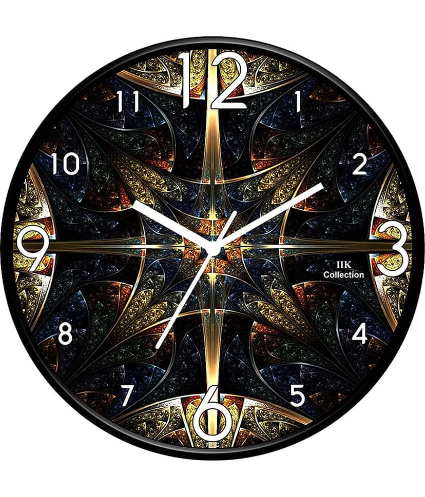 IIK COLLECTION - Circular Analog Wall Clock