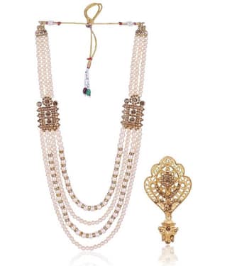 JIYANSHI FASHION : GROOM ETHNIC MALA,L.C.T COLOR,SS-MALA,BR-95