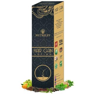 Nutriley Hair Gain - Hair Regeneration Lotion for Hair Fall, Hair Regrowth & Hair Loss Supplement