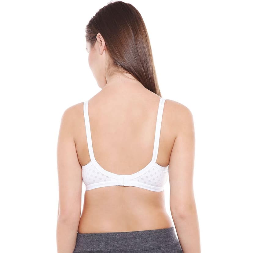Bodycare Polycotton Padded Non wired Tshirt Bra-Pack of 3 view 4