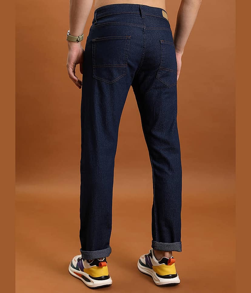 Highlander Slim Fit Basic Men's Jeans - Indigo Blue ( Pack of 1 ) view 3