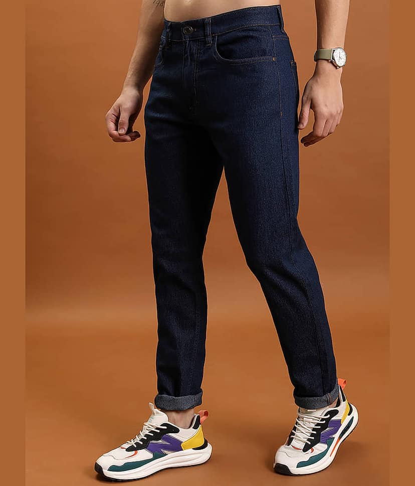 Highlander Slim Fit Basic Men's Jeans - Indigo Blue ( Pack of 1 ) view 4