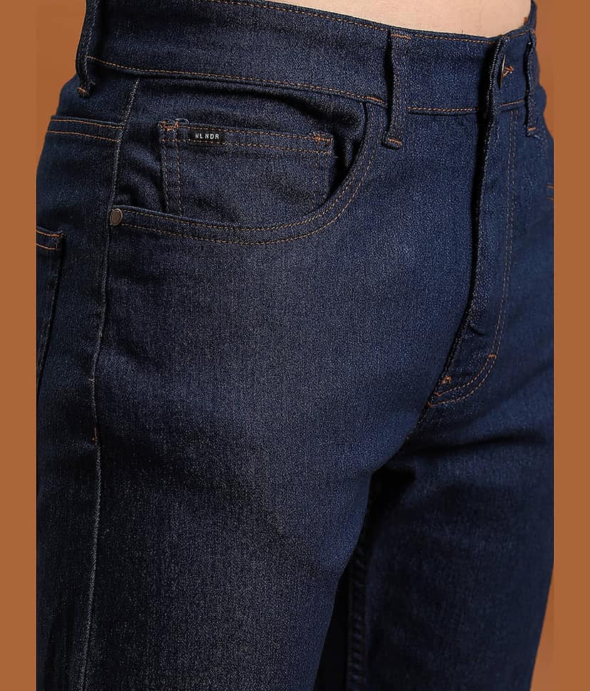 Highlander Slim Fit Basic Men's Jeans - Indigo Blue ( Pack of 1 ) view 5
