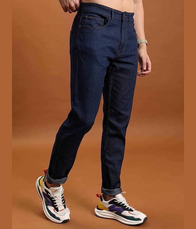 Highlander Slim Fit Basic Men's Jeans - Indigo Blue ( Pack of 1 ) view 6