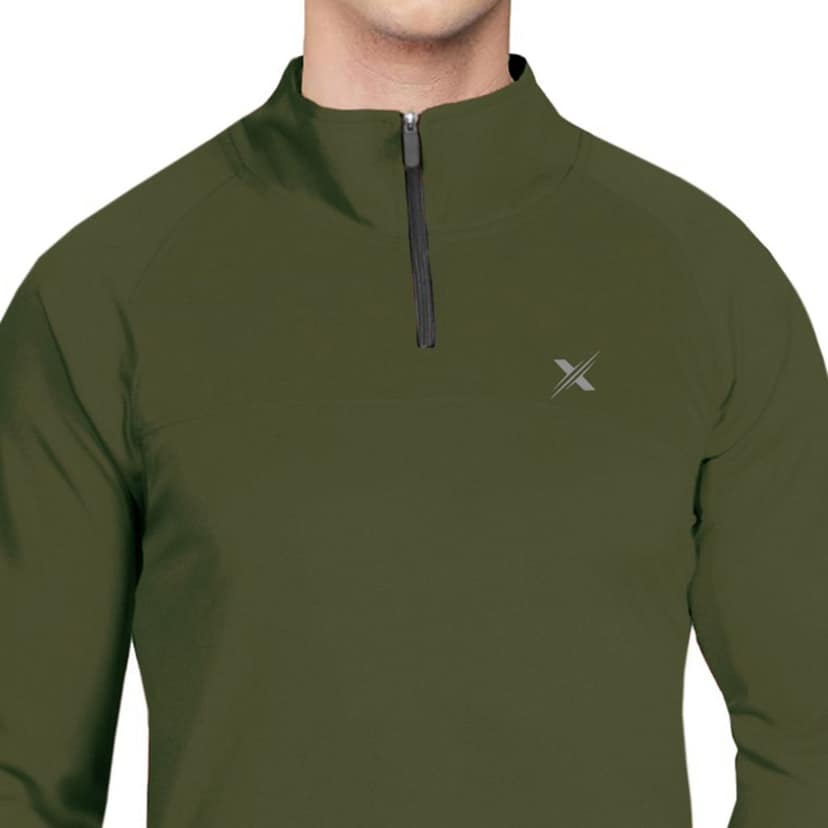 FTX Solid Men Round Neck Full Sleeves TShirt view 3
