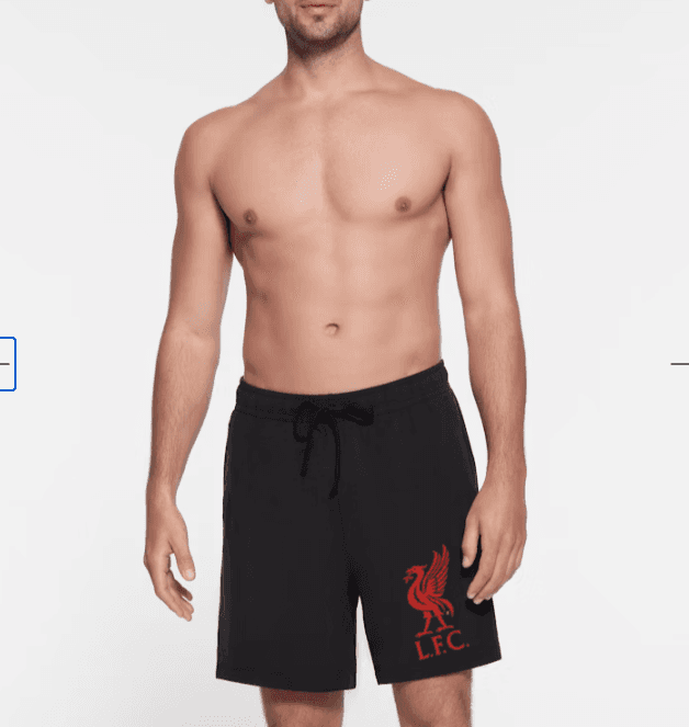 Men's Black LFC Oversized Shorts view 2