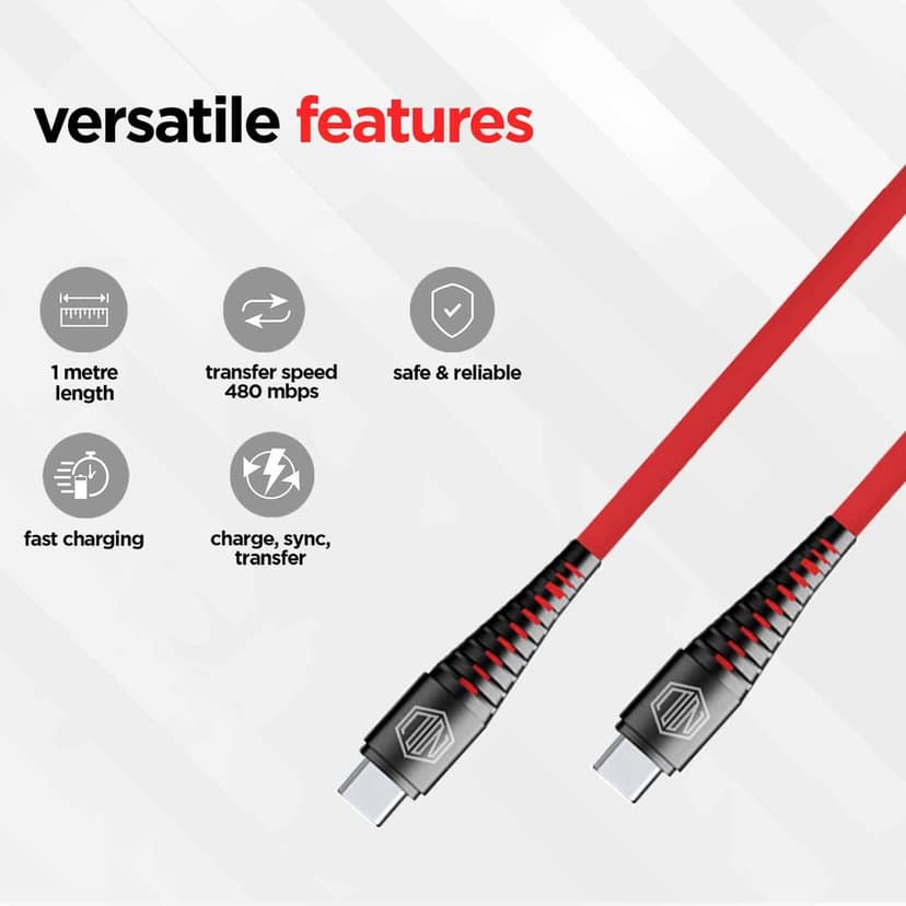 Blaze Supersonic 65W Type C to Type C Cable view 4