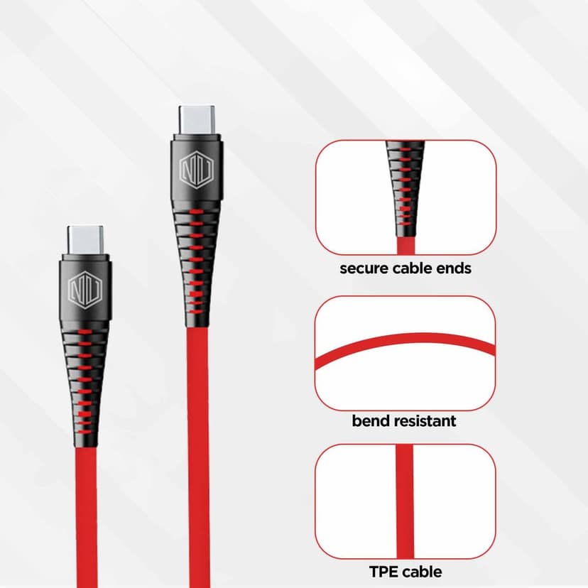 Blaze Supersonic 65W Type C to Type C Cable view 6