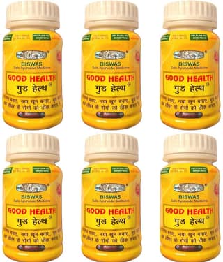 Dr. Biswas Good Health Ayurvedic Capsule Pack of 6