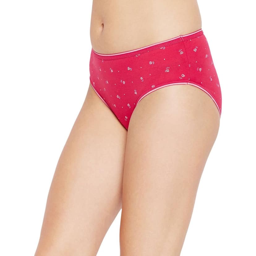 Bodycare women's combed cotton assorted Hipster Panty Pack of 3 ( 400-D ) view 4