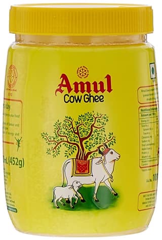 Amul Cow Ghee, 500 Ml Jar