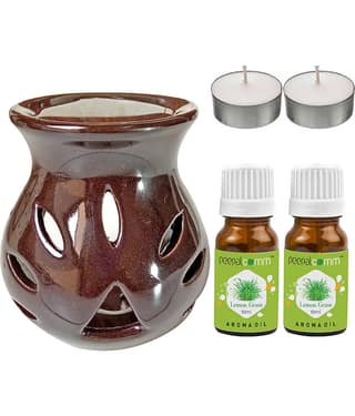 Peepalcomm Ceramic Aroma Oils & Diffusers Set - Pack of 5