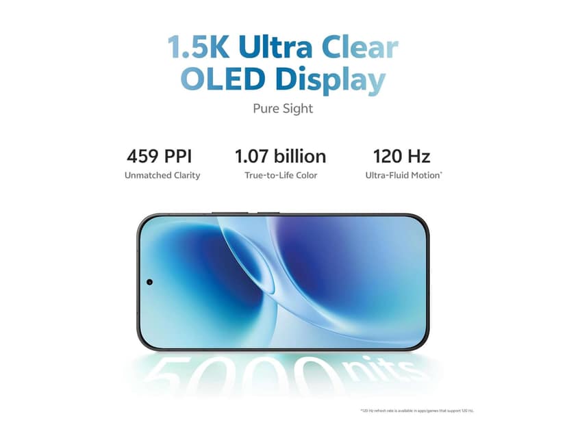 Vivo V70 Elite 5G (8GB RAM, 256GB Storage) 5G Mobile Phone with FHD+ Display, Smooth Performance & Powerful Battery - Authentic Black view 4