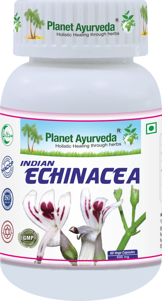 Planet Ayurveda Indian Echinacea 60 Veg Capsules 500mg