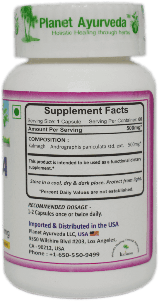 Planet Ayurveda Indian Echinacea 60 Veg Capsules 500mg view 2