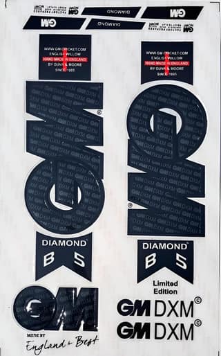 VR3 INTERNATIONAL | Cricket BAT Sticker GM