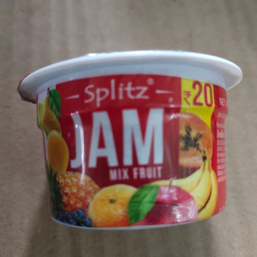 Splitz Fruit Blast Mixed Fruit Jam -Cup