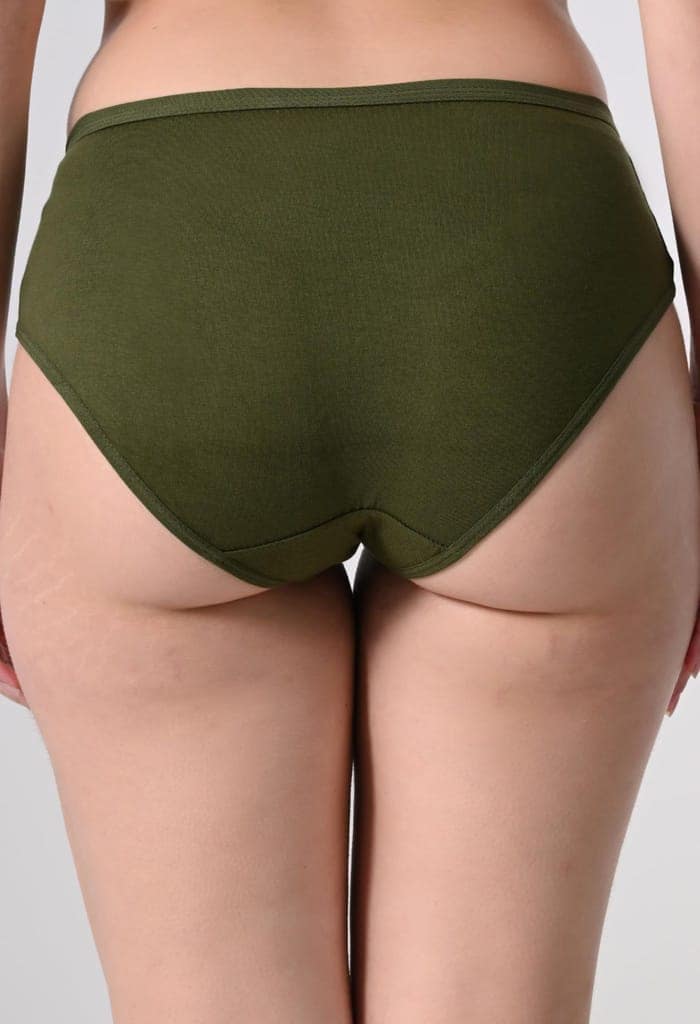 FAIROSTORE Women's Cotton Panties Comfortable Solid Panties Multicolor (XXL 100 cm) Panties (Pack of 3) view 4