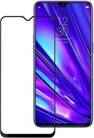 PLUGTECH Advanced Tempered Glass With Anti-Explosion 9H Hardness Edge-To-Edge Coverage Screen Guard for VIVO Y19
