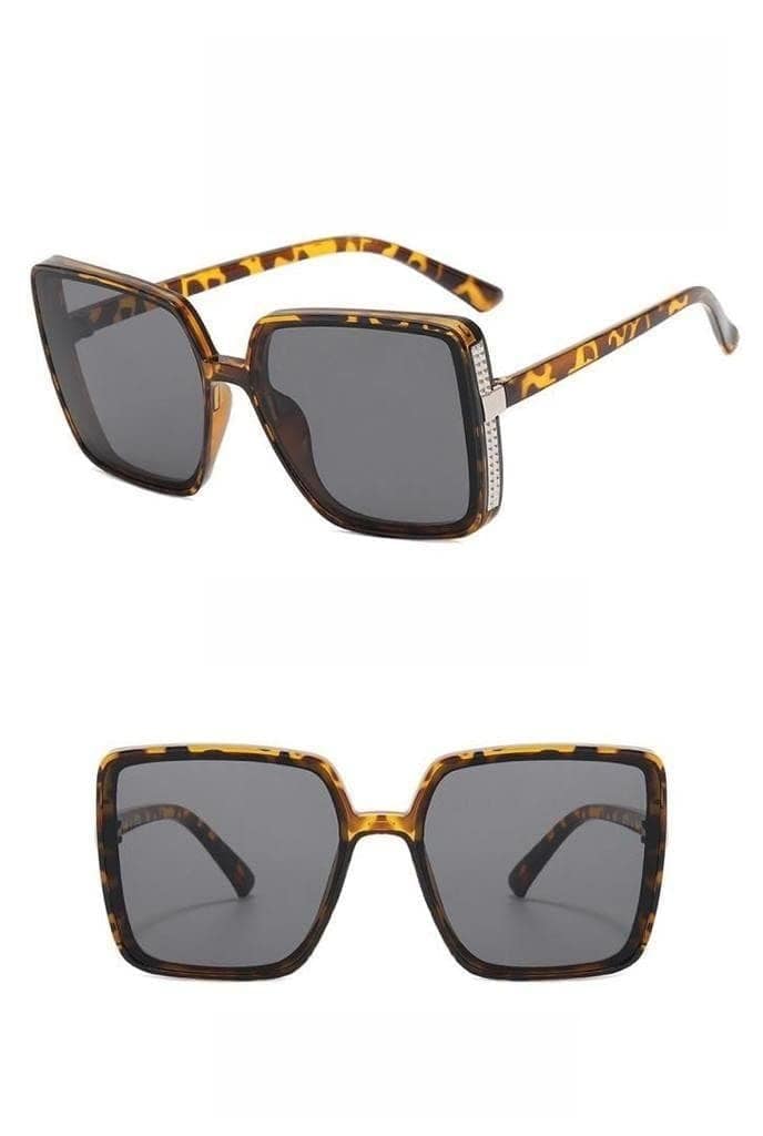 Eyenaks Oversized Sunglass for Women (Cheetah) view 3