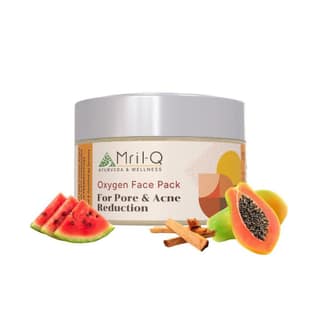 MrilQ Oxygen Face Pack | Pore, Acne & Oil Control | Daily Use | All Skin types (pack of 2)