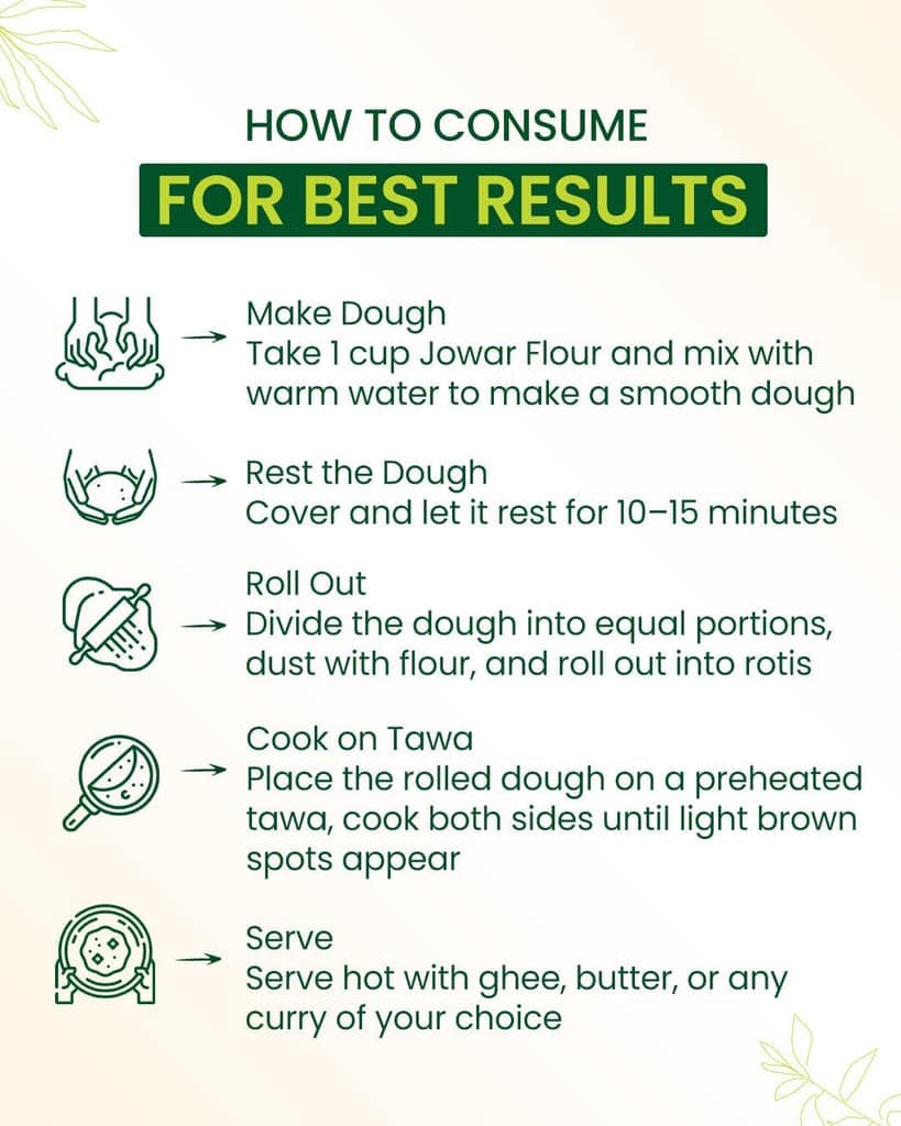 Jowar (Sorghum) Flour - 1 Kg view 4