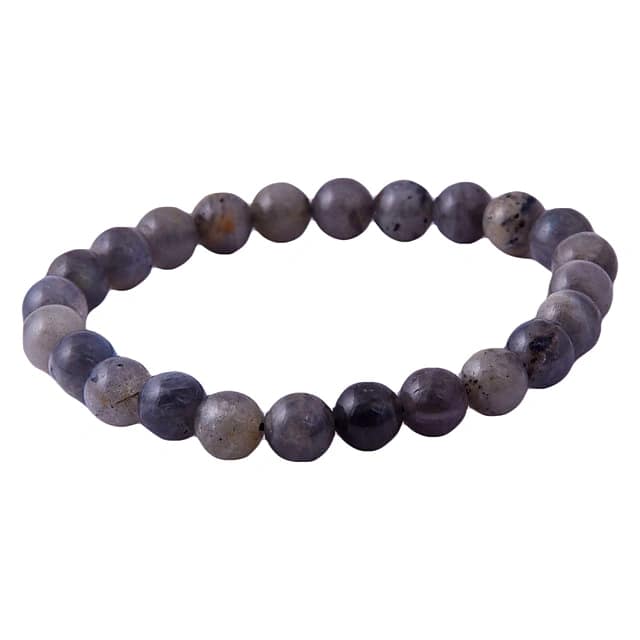 Labradorite Crystal Bracelet Healing and Vastu, Meditation, Protection Stylish Bracelet for Girls/Boys/Women(KI_143) by Krishna Impex view 2