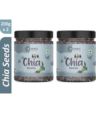 AMAYU Chia Seeds ( Pack of 2 )