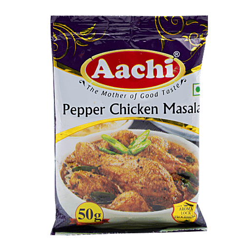 Aachi Masala - Pepper Chicken, 50 g Pouch