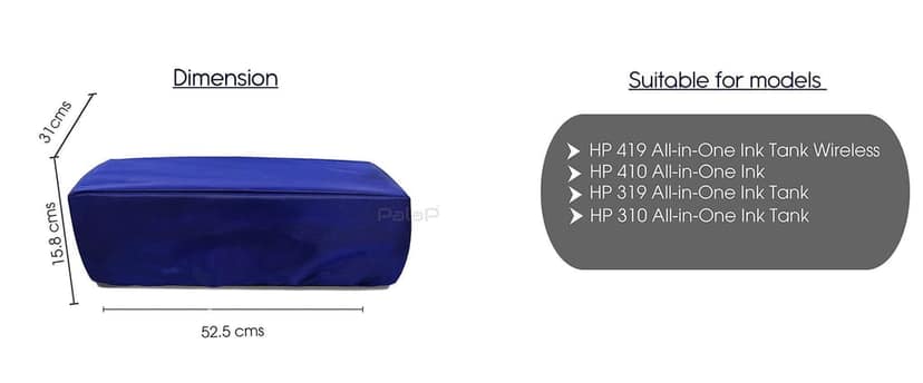 PalaP Dust Proof Printer Cover for HP 419 All-in-One Ink Tank Wireless view 6