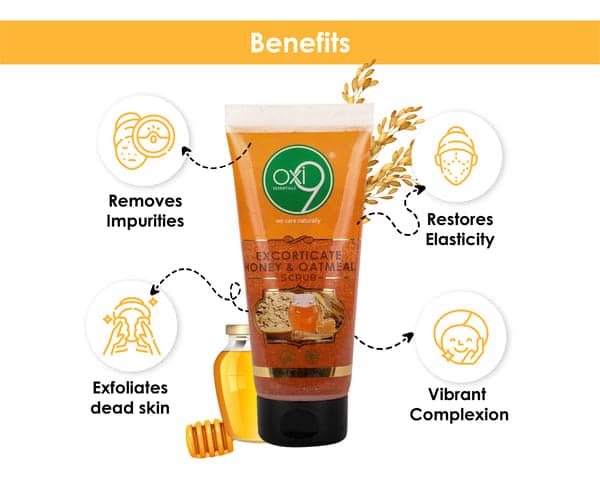 Excorticate Honey and Oatmeal Scrub 100 Ml view 2