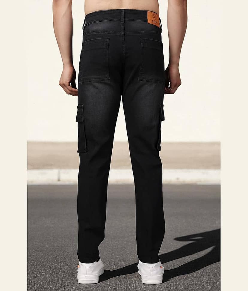 ZAYSH Men's Jeans - Black ( Pack of 1 ) view 2