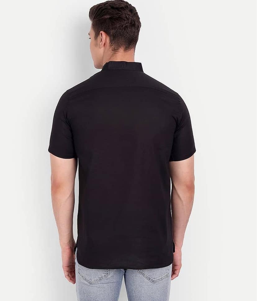 Vida Loca - Peach Cotton Slim Fit Men's Casual Shirt ( Pack of 1 ) view 2