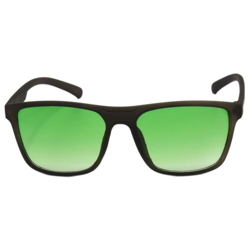 Hrinkar Green Rectangular Sunglasses Brands Grey Frame Goggles for Men & Women - HRS493-GRY-LGRN view 2