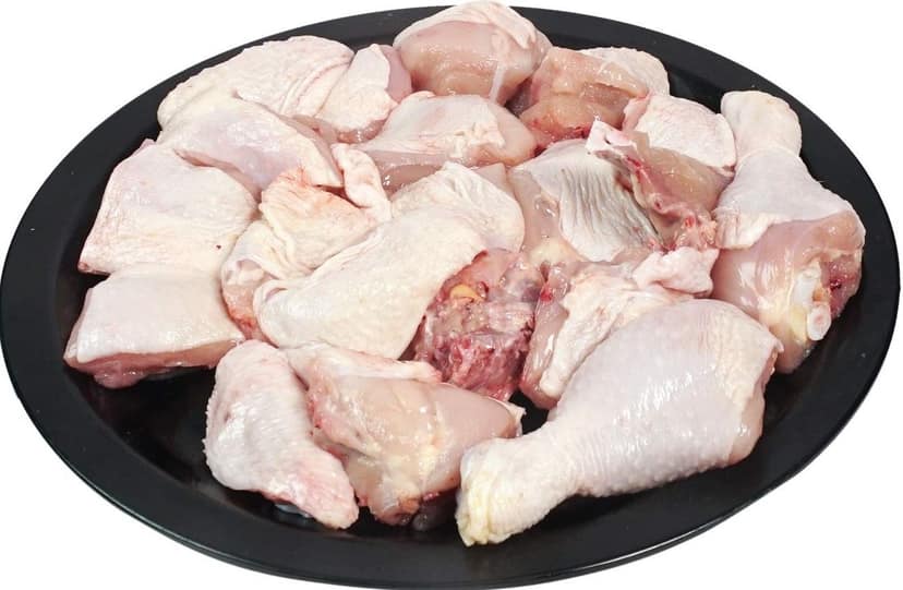 Chicken Curry Cut - With Skin, Bone In (Medium Pieces) 1kg