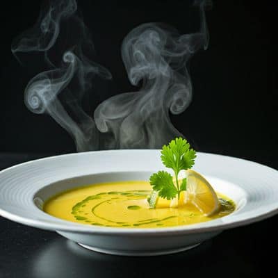 Lemon Coriander Soup