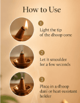 Traditional Dhoop Batti for Pooja, Meditation and Home Fragrance view 2