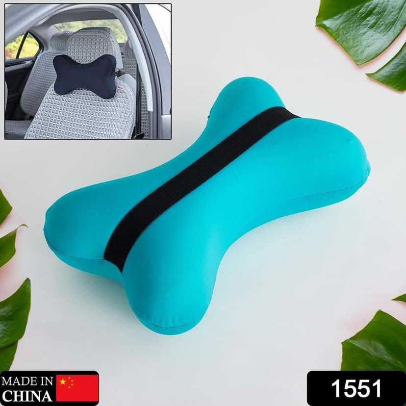 Microbead Roll Neck Pillow Mini Microbeads Bone Type Travel Pillow Soft Cushion Back Head Neck Support view 3