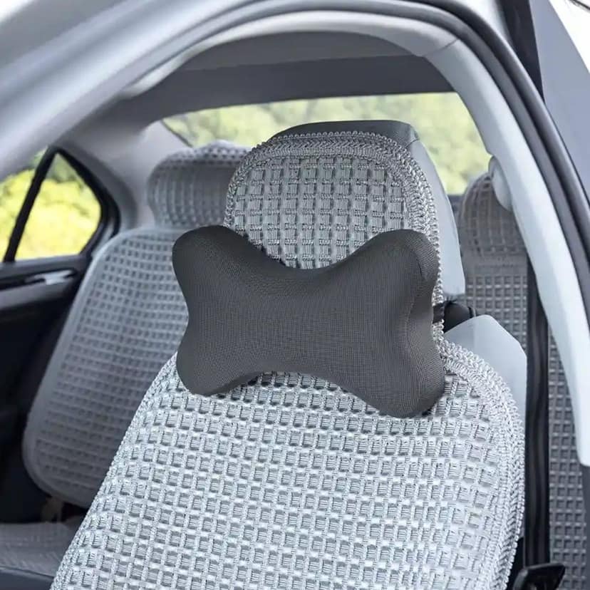 Microbead Roll Neck Pillow Mini Microbeads Bone Type Travel Pillow Soft Cushion Back Head Neck Support view 7